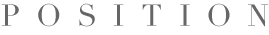 ポジション