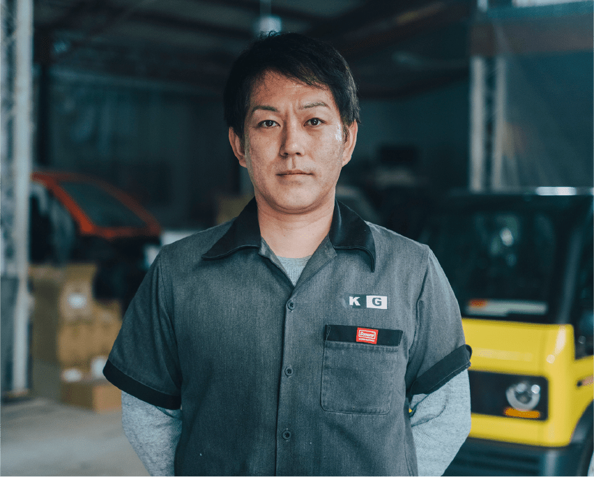 KG Motors 楠 一成 さん